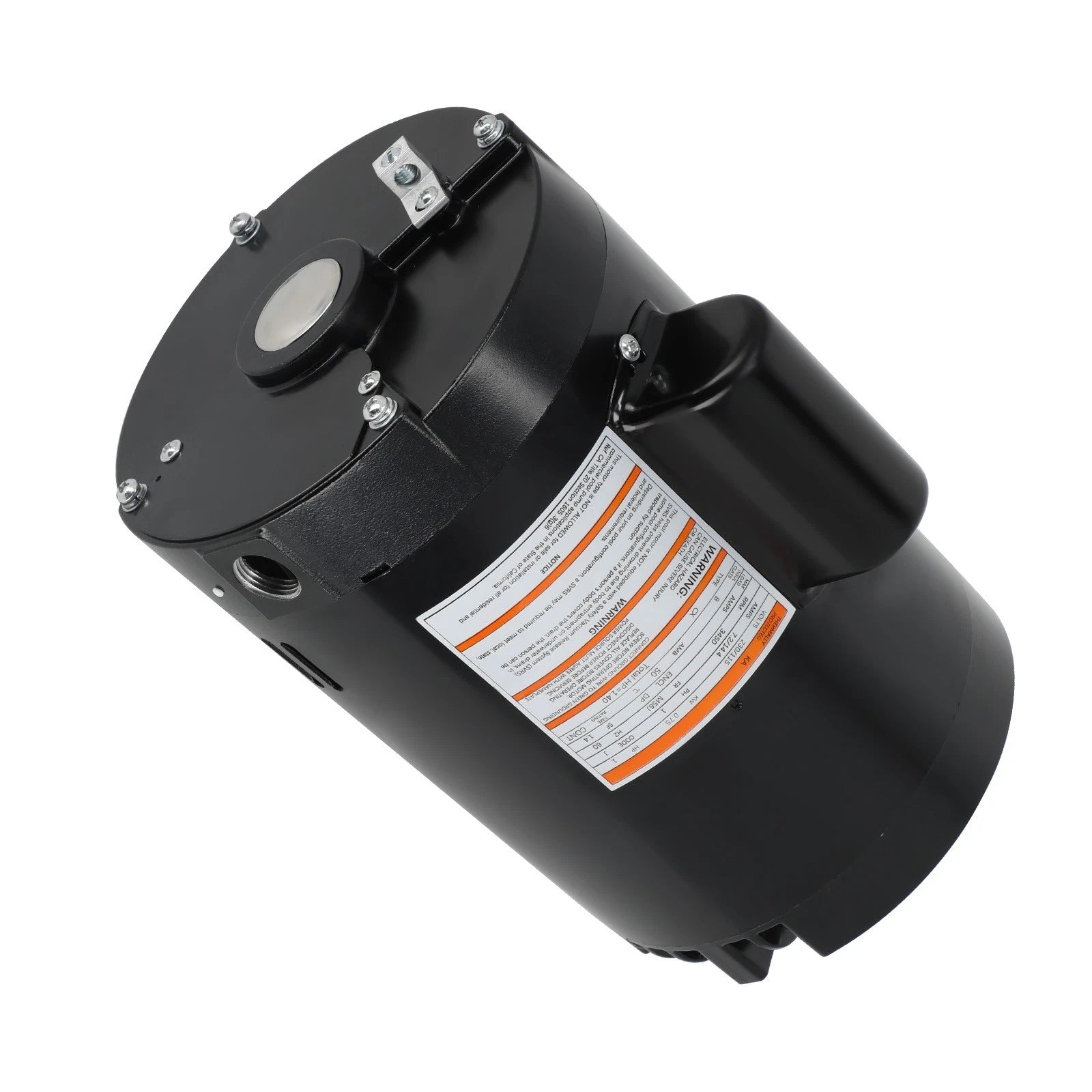 1HP Swimming Pool Pump Motor B128 M56J Frame 115V/230V Single Speed