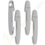 Chrome Door Handle Covers for Toyota Corolla Sedan (2003–2013)