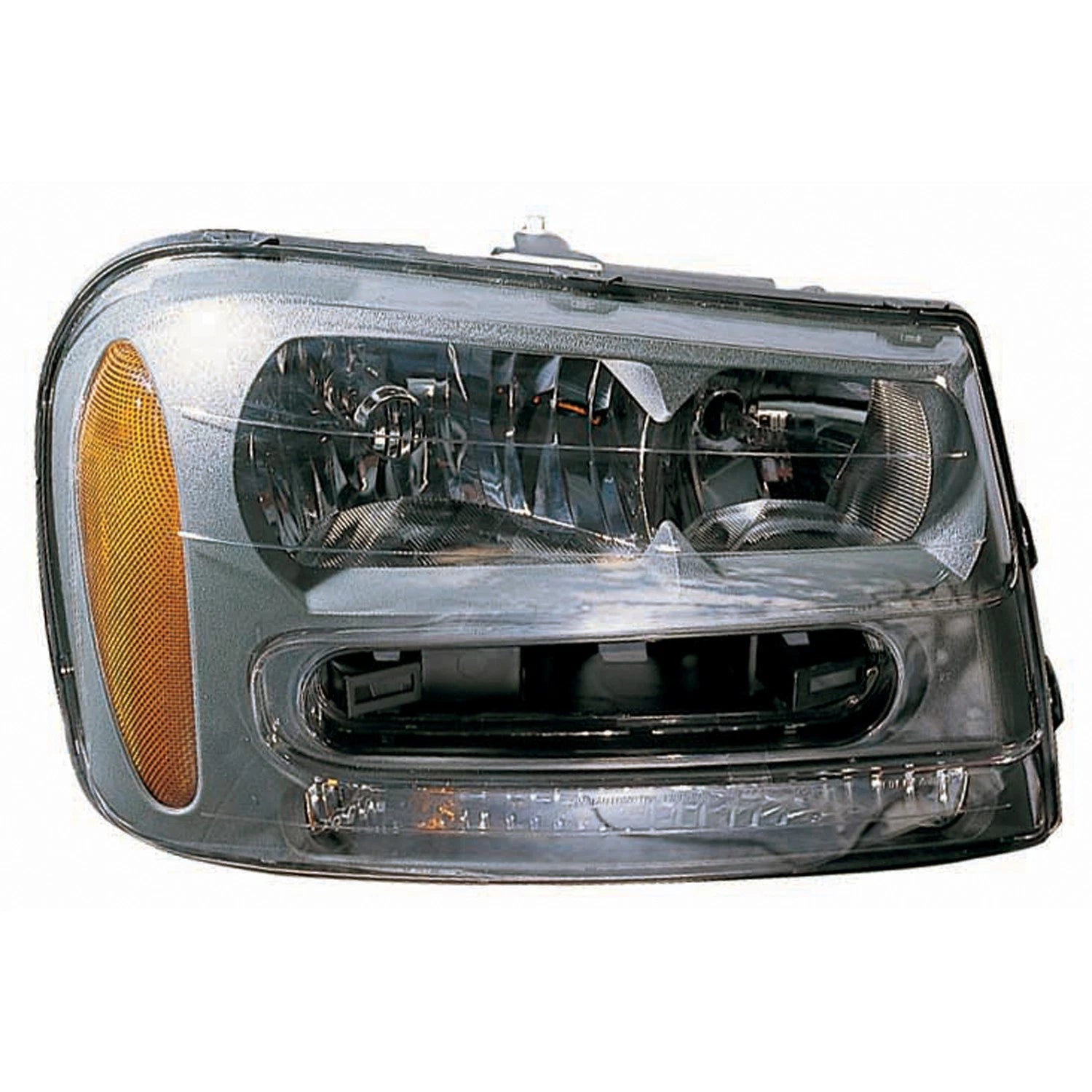 Replacement Passenger Side Head Light Assembly w/Grille Notch