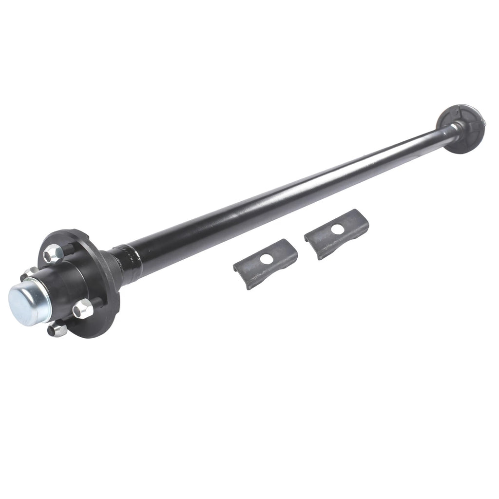 4 Lug Trailer Axle for Boat Cargo Dump RV Utility (2000 lbs)