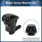 Windshield Washer Nozzle with Gasket  