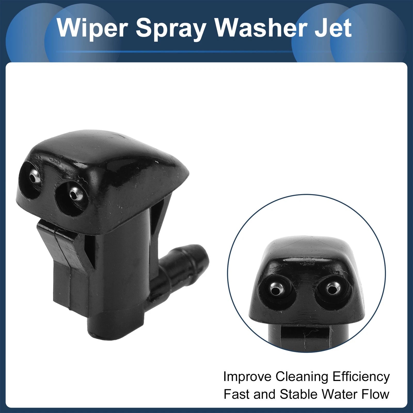 Windshield Washer Nozzle with Gasket  