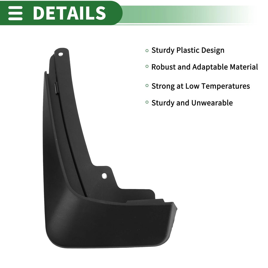 Mud Flaps Splash Guards for Buick Enclave (2021–2023) W/ Mount Accessories