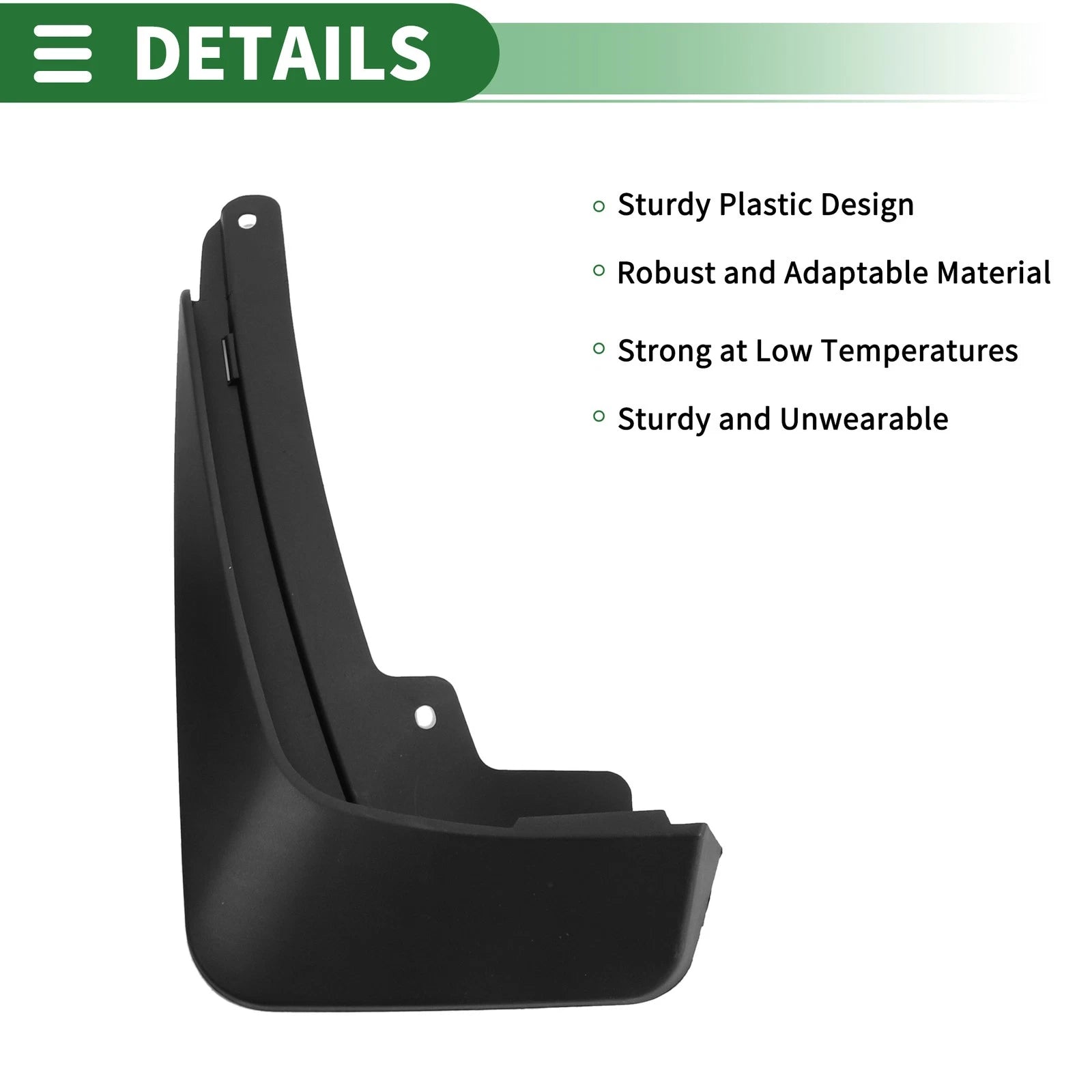 Mud Flaps Splash Guards for Buick Enclave (2021–2023) W/ Mount Accessories