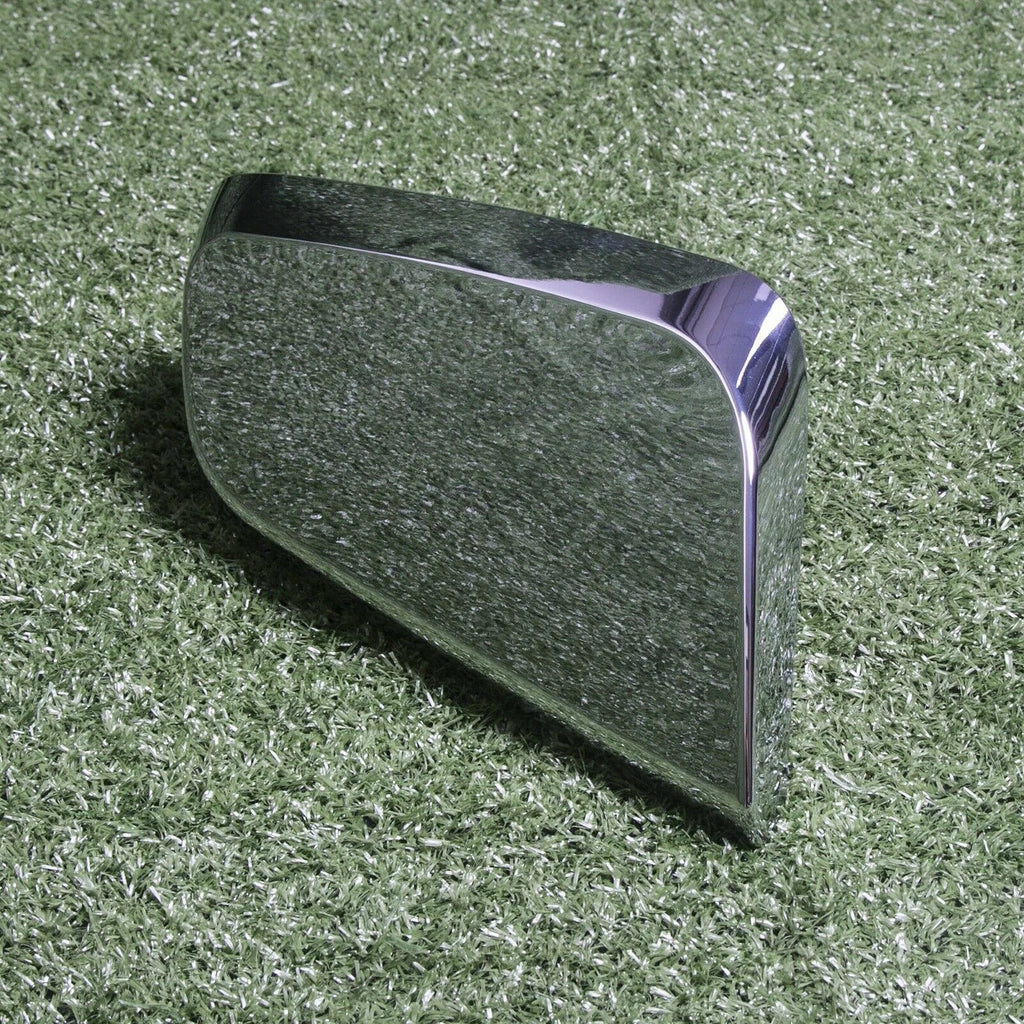 Set of 2 Clip-On Triple Mirror Covers for Chevy Impala (2014–2020) Chrome