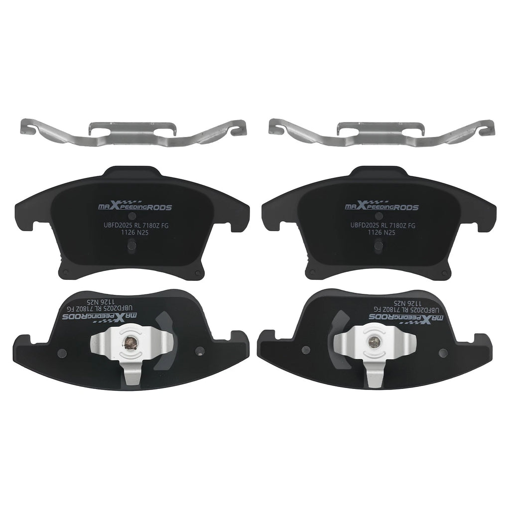 4X Front Ceramic Brake Pads Set for Ford Fusion Lincoln MKZ (2013–2020) D1653