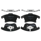 4X Front Ceramic Brake Pads Set for Ford Fusion Lincoln MKZ (2013–2020) D1653
