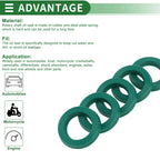 Set of 5 Oil Seal Rotary Shaft Seal 20x30x5mm High Pressure Green