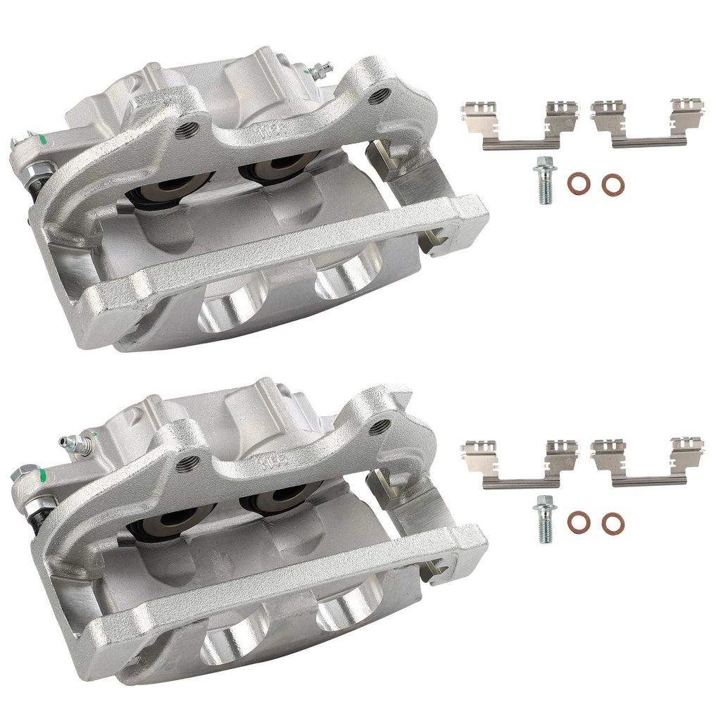 Set of 2 Front Brake Calipers for Chrysler 300 AWD (2012–2014)
