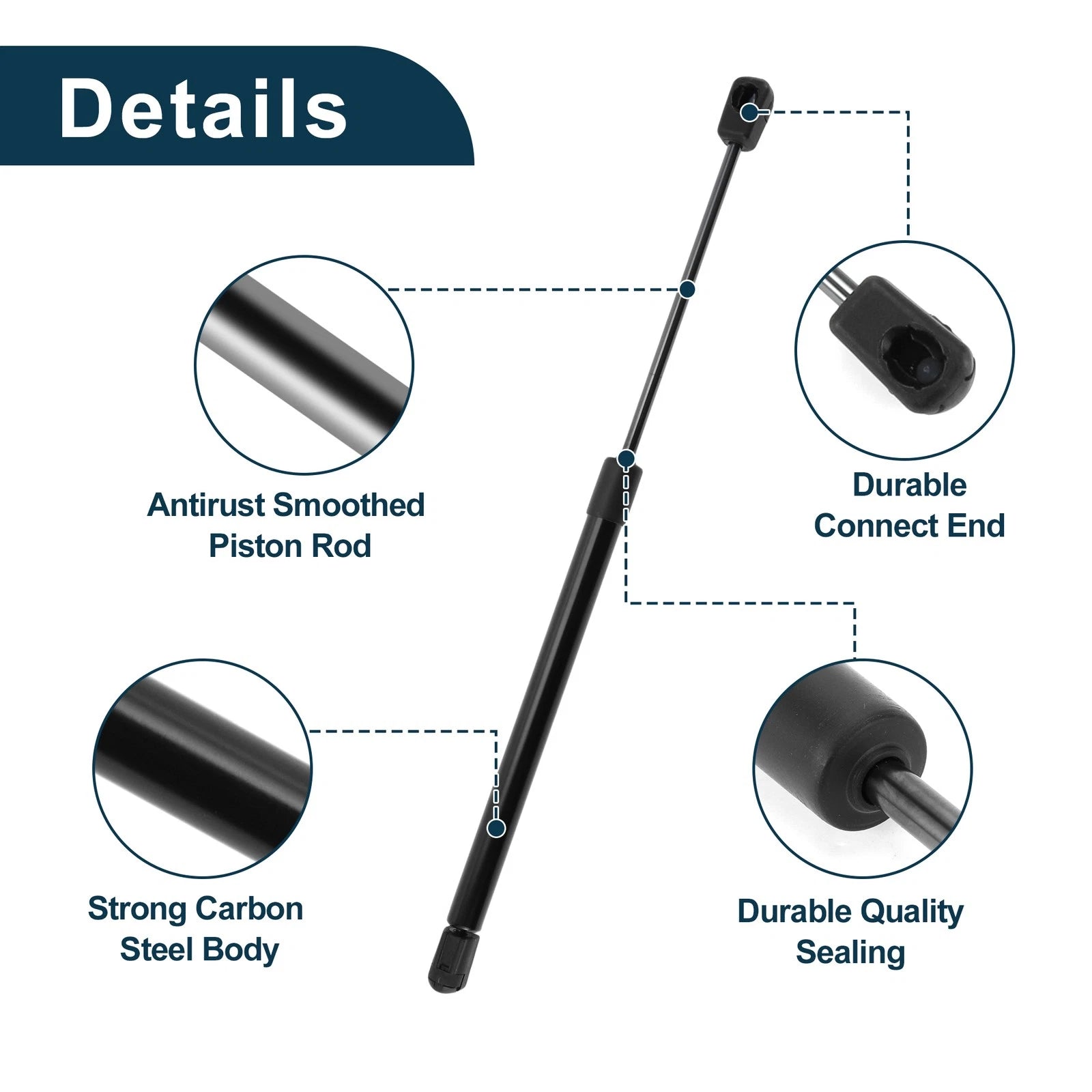 Rear Hatch Lift Supports Struts Gas Spring for Chevrolet SSR (2003–2006)
