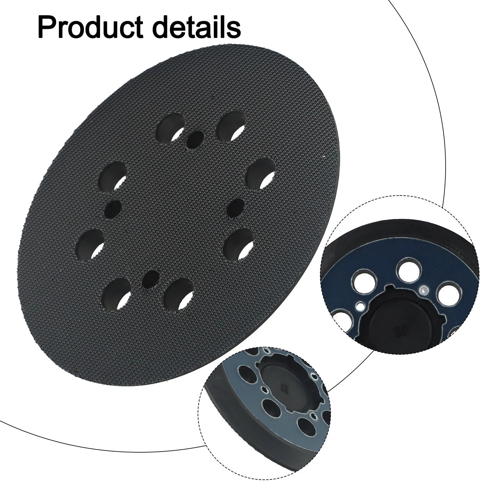 5 Inch Sander Pad for CRAFTSMAN CMCW220B & CMEW231
