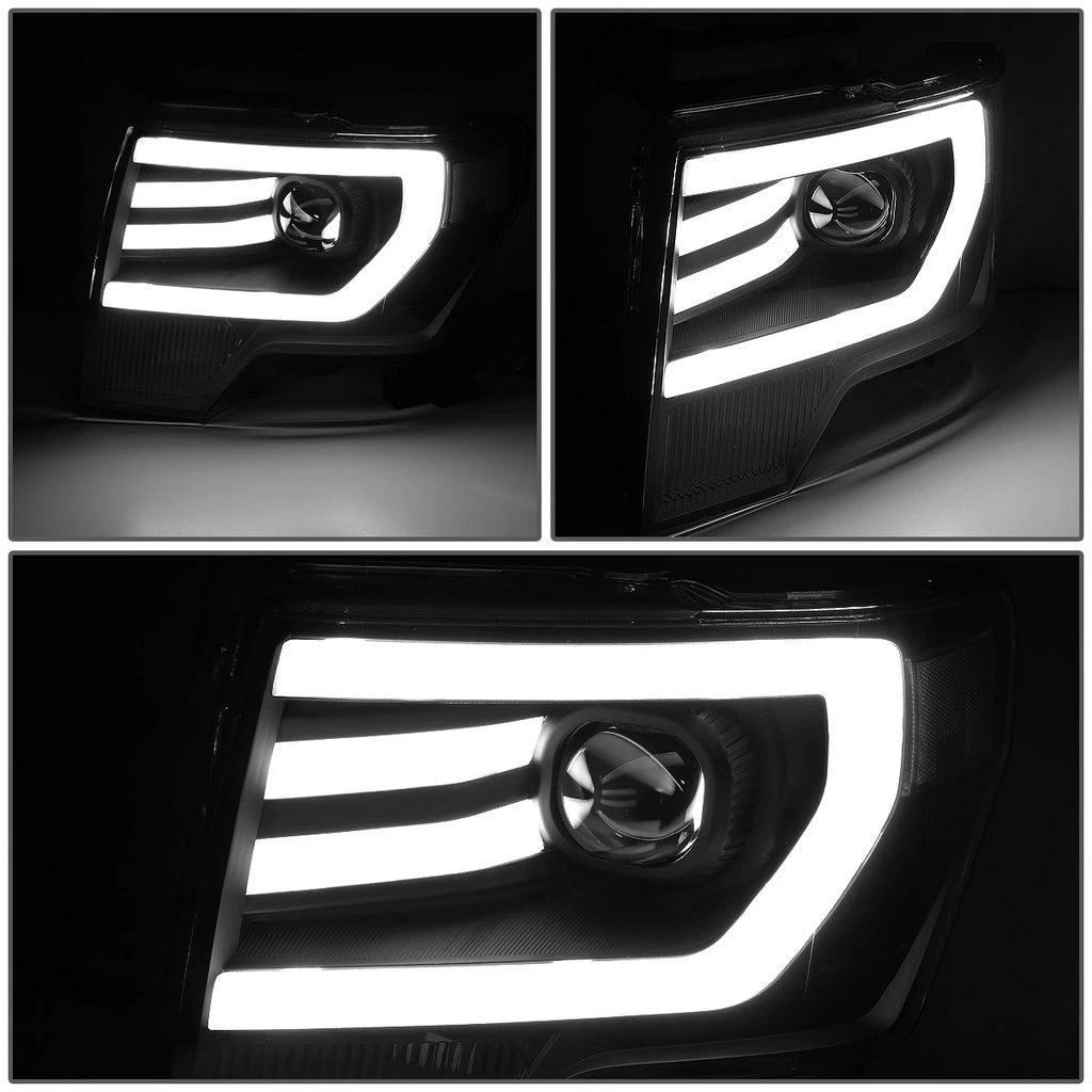 LED DRL Projector Headlights for Ford F150 (2009–2014)