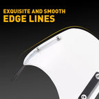 5-7 Inch Round Motorcycle Headlight Windshield Universal Windscreen