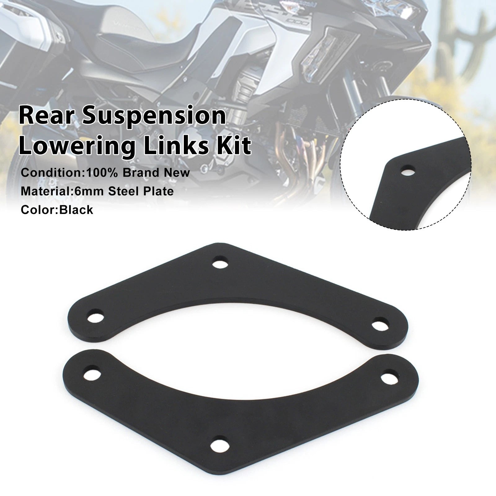 Rear Suspension Lowering Links Kit for Kawasaki Versys 1000 SE (2019–2023)