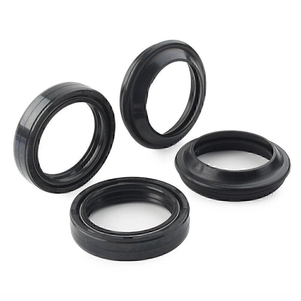 4 x Black 33X45-8/10.5 MM Motor Front Damper Shock Absorber Seal