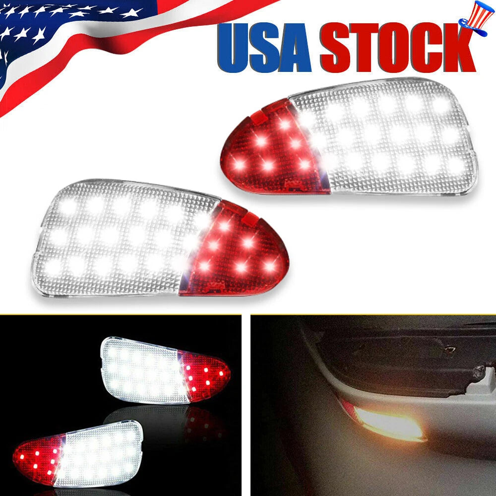 2X LED Interior Door Panel Courtesy Lights for Ford F150 F250 (1997â2003)
