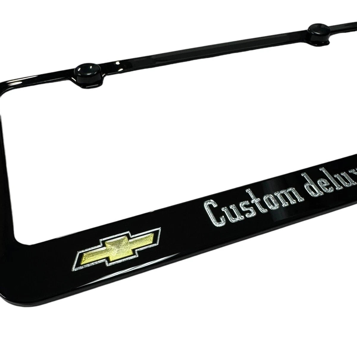 License Plate Frame Premium Front for Chevrolet Custom Deluxe (1972–1973)