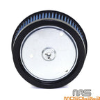 Blue Air Filter Cleaner for Harley Electra Glide, Road Glide, Road King (2008-2015)