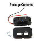Dual USB Fast Charger Socket Outlet for Car RV (12V/24V)