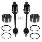 Set of 2 CV Joint Axles w/Bearing for Polaris Ranger XP 900 (2013–2017)
