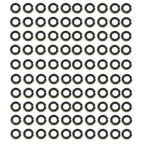 50pcs Retaining Ring Clip with O Ring for Impact Socket Wrench Tool Kit