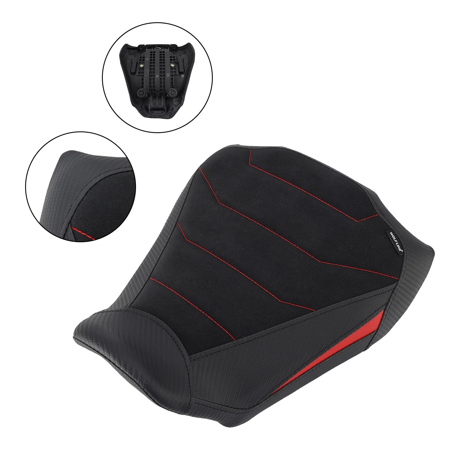 Front Raider Seat Driver Cushion PU for Honda CB650R CBR650R (2024–2025)