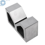 1 Pair Cast Iron V-Blocks for Precision Machining (0.0001 Accuracy)