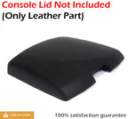 Center Console Armrest Cover for Dodge Ram (2009–2016) Black Leather