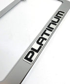 Platinum License Plate Frame for Ford Platinum (2011–2016)
