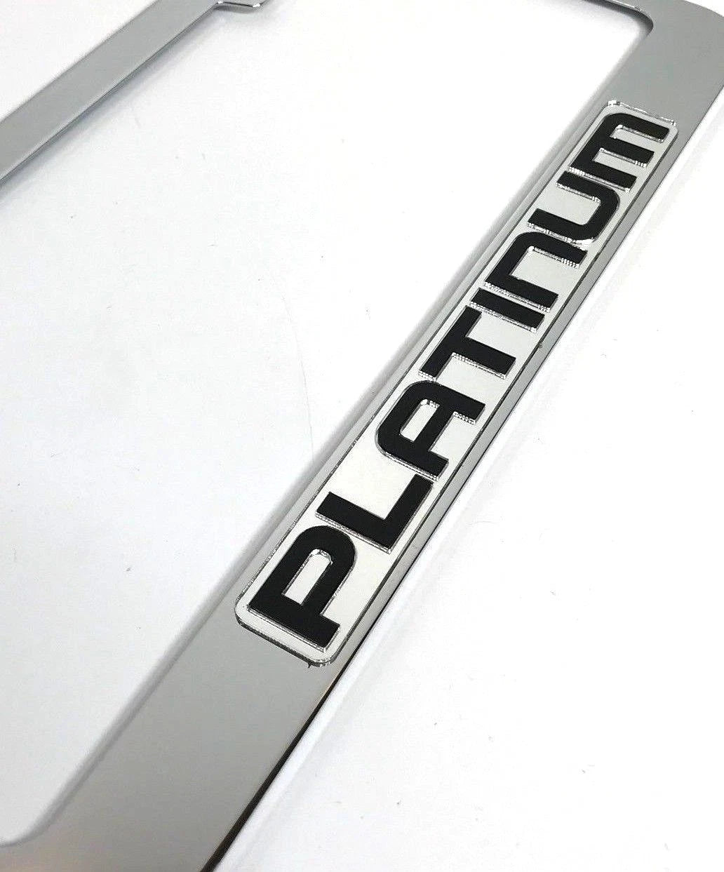 Platinum License Plate Frame for Ford Platinum (2011–2016)