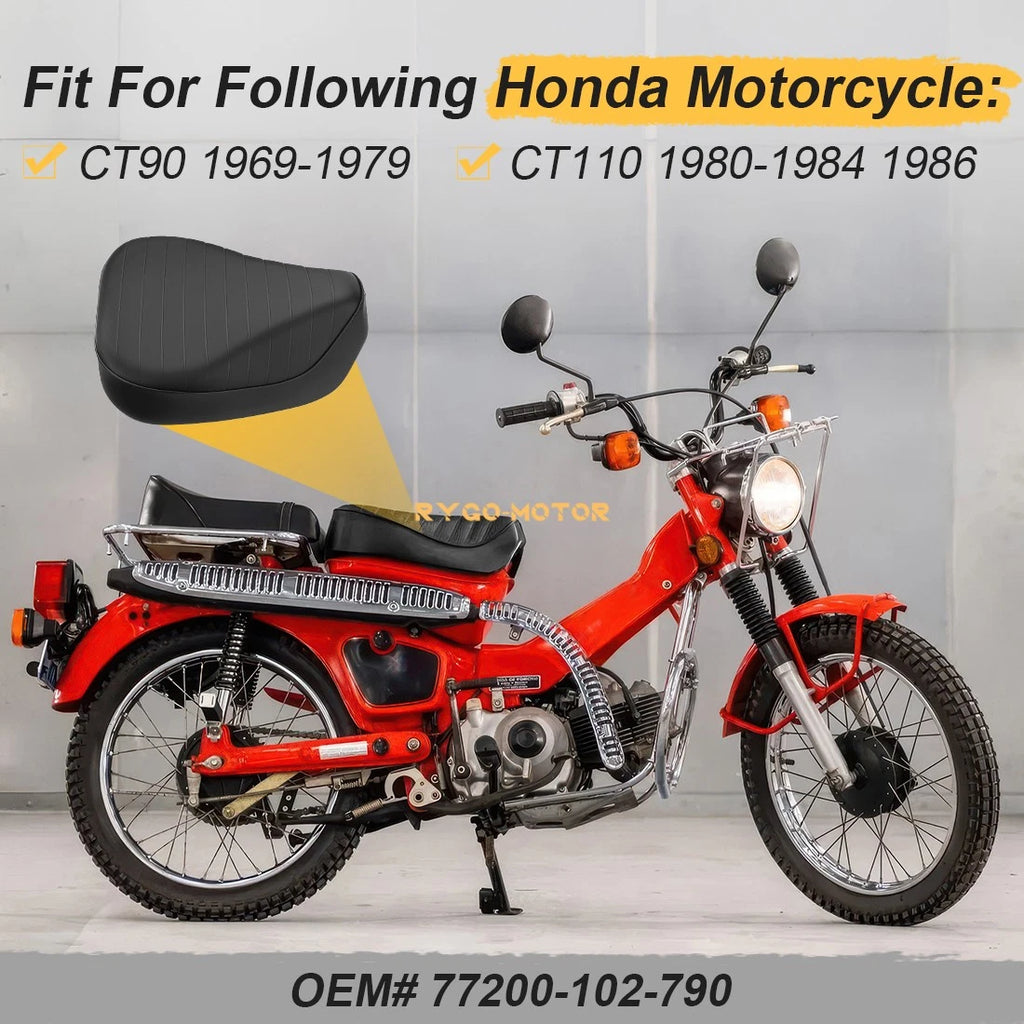 Trail Seat Assembly for Honda CT90 CT110 (1969–1986) 77200-102-790