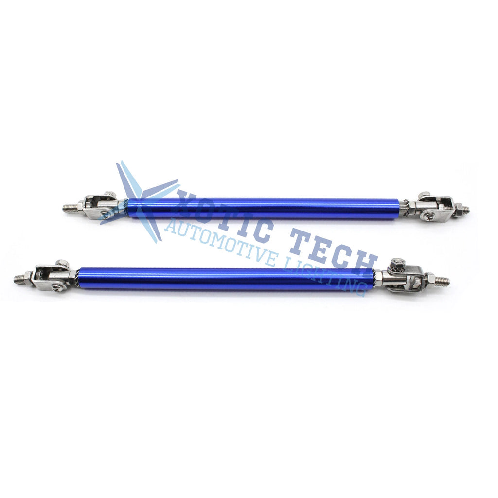 Blue Bumper Stabilizer Diffuser Strut Rod Tie Lip Bars for Audi A4 (2016-2025)