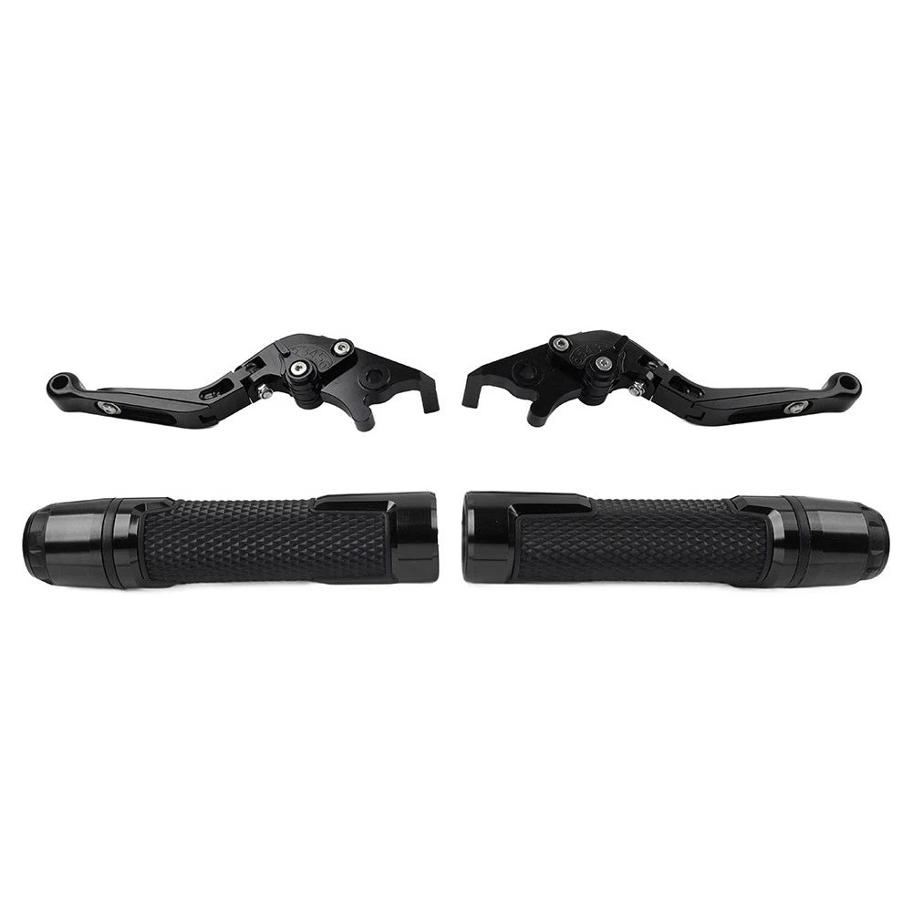 Folding Extendable Brake Clutch Lever for Honda CRF1000L (2016–2020) Black