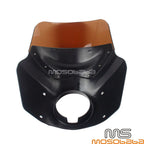Smoke Windshield Headlight Fairing for Harley Sportster XL 883 1200 (2004-2023)