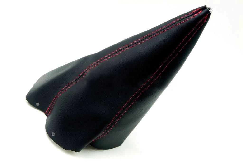 Shift Boot Cover for Ford Mustang (1994–2004) Red Stitch PVC Leather
