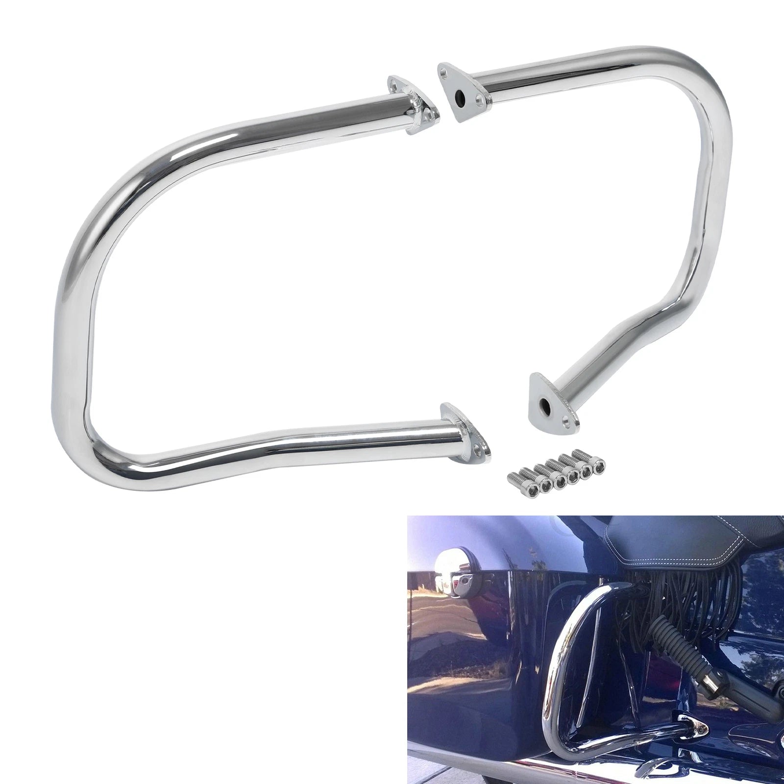 Rear Highway Bars for Indian Chief Classic/Vintage Chieftain (2014–2025)