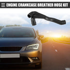 Engine Crankcase Breather Hose Pipe Valve for Audi Volkswagen (2000–2006)