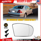 Heated Mirror Glass for Mercedes C Class W203 C230 C240 (2001–2007)