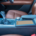 Center Console Roller Blind Cover Beige for Mercedes Benz C Class (2007–2015)