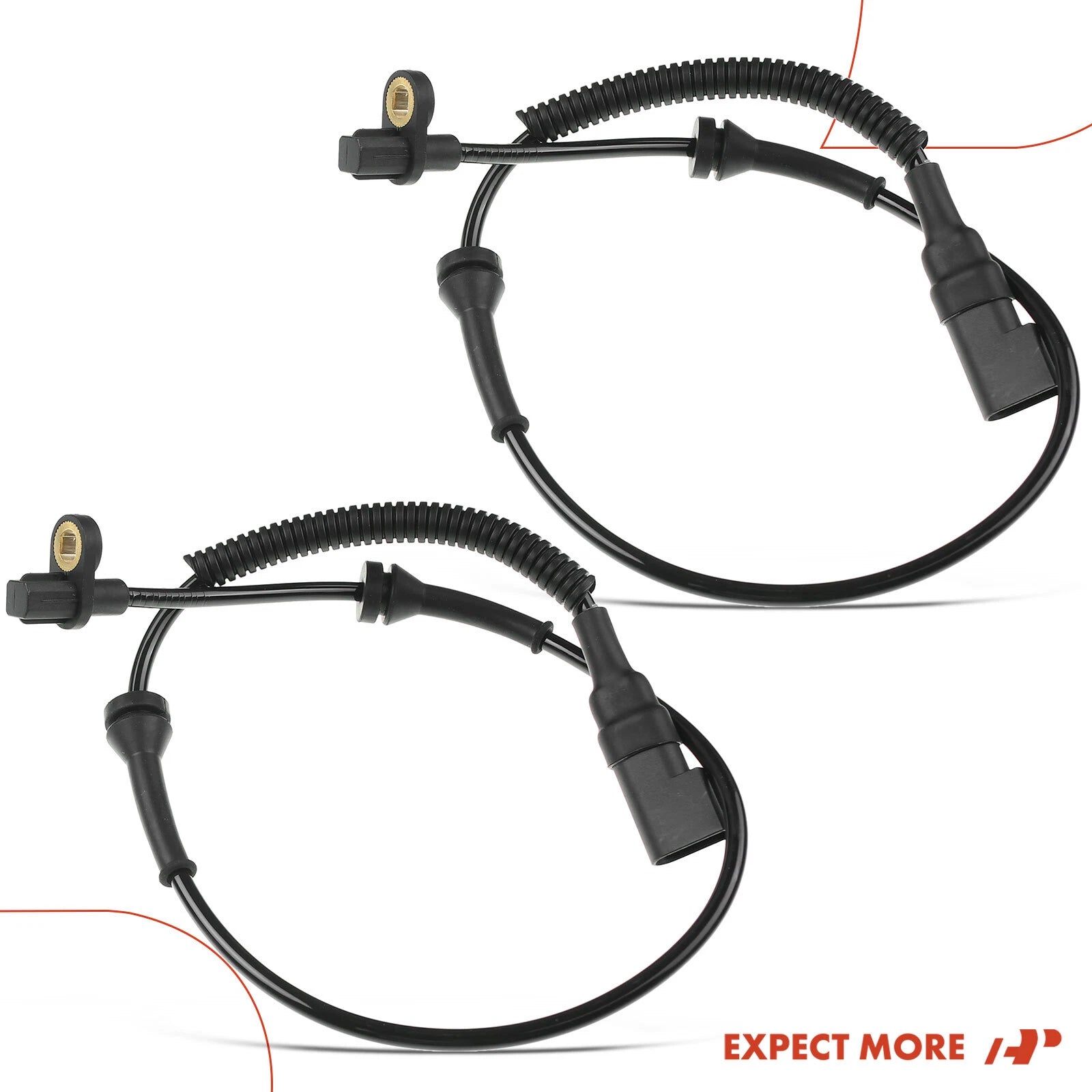 2X Rear ABS Wheel Speed Sensor for Ford Transit Connect (2010-2013)