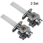 2Pc Gas Tank Fuel Valve Petcock Switch for Kawasaki Vulcan 800 & ZR1200 (1996–2006) 51023-1260