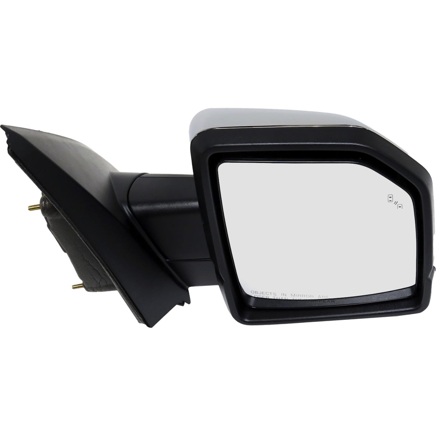 Power Mirror for Ford F-150 (2015–2018) Right Power Fold Chrome Memory