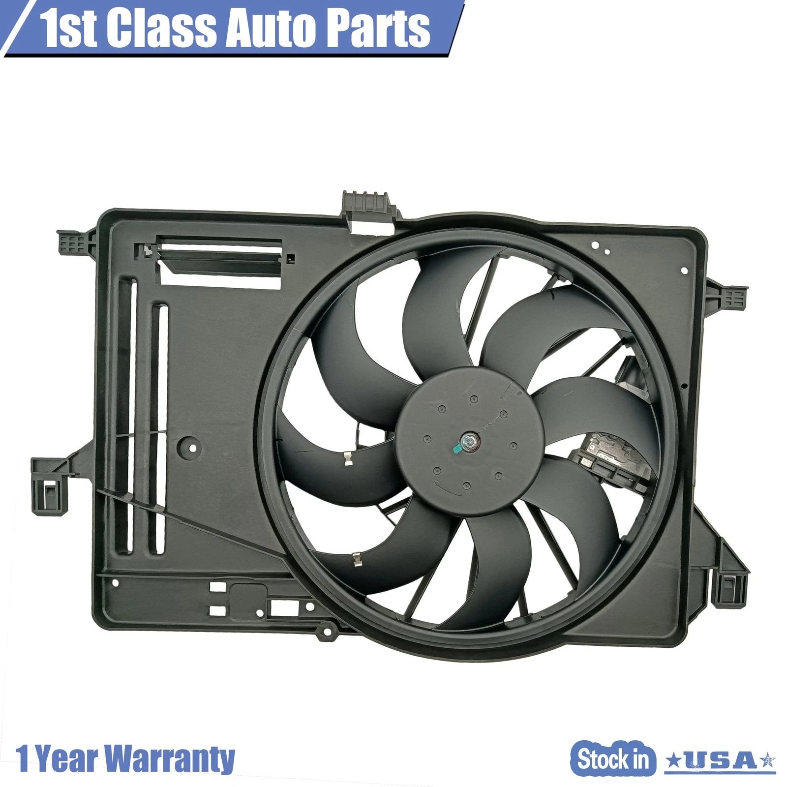 Single Engine Cooling Fan for Ford Focus (2015–2018)