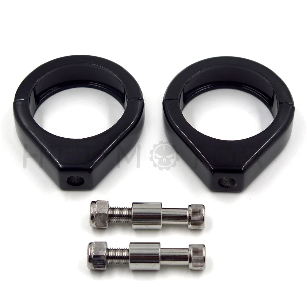 Fork Clamp Turn Signal Clamps for Harley Softail (49mm Fork Tube)