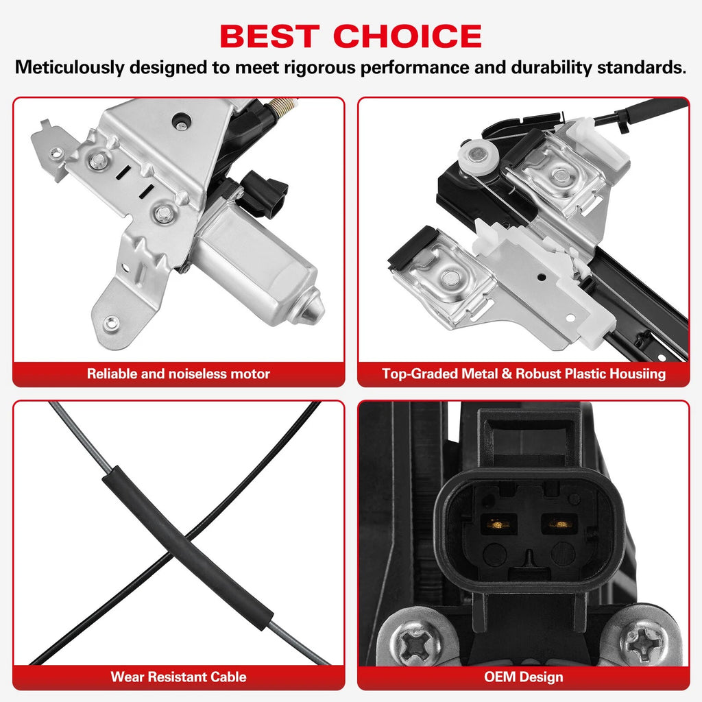 Power Window Regulator Motor for Chevrolet Tahoe (2000–2006)