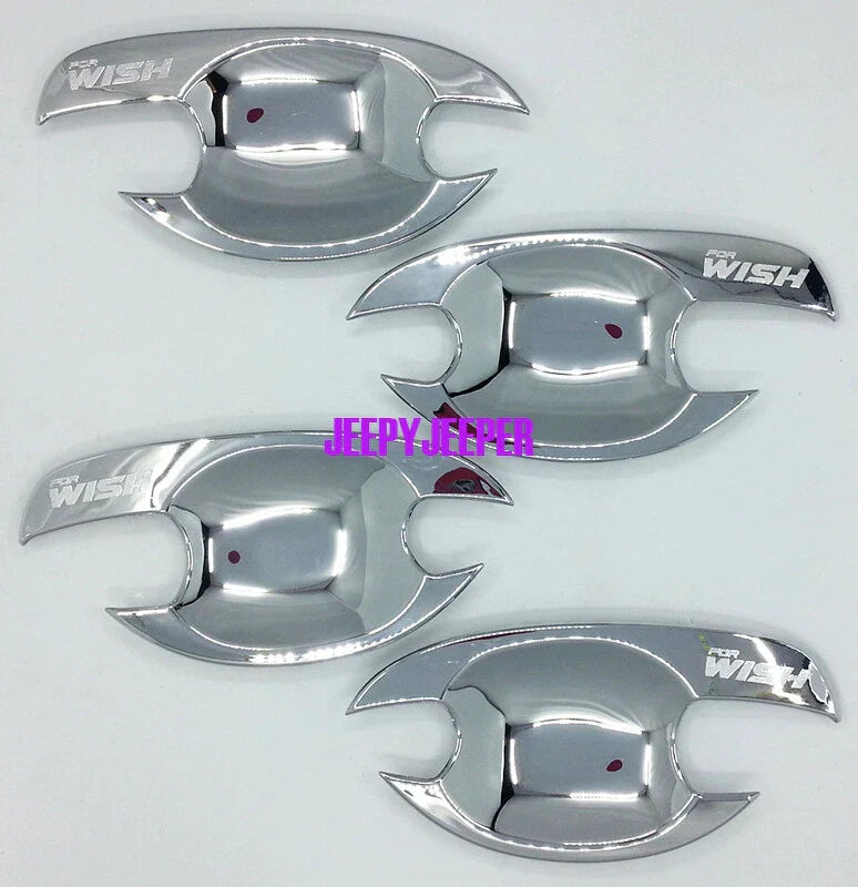 Chrome Door Handle Cover Insert for Toyota Wish AE10 AE20 (2004-2008)
