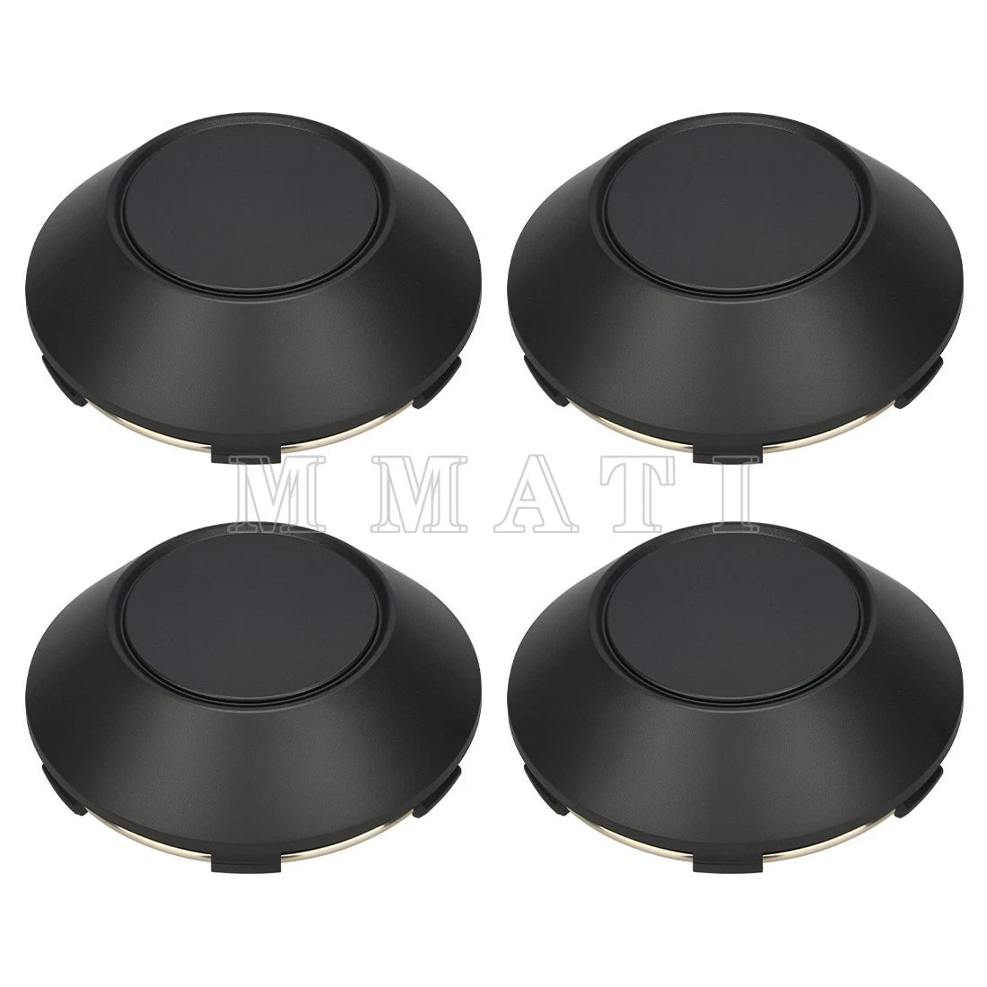 Set of 4 Wheel Rim Center Caps for Polaris RZR XP 4 Turbo (2019–2020)