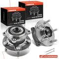 2X Rear Wheel Hub & Bearing Assembly for Mitsubishi Outlander Lancer (2003–2023)