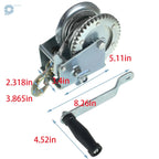 Hand Winch for Boat with 10m Cable (32ft)
