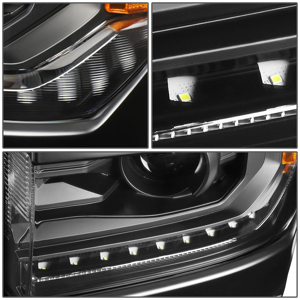 LED Projector Headlights for Chevy Silverado 1500 (2016–2019)